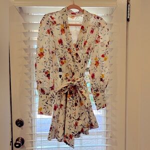 Zimmerman wrap minidress